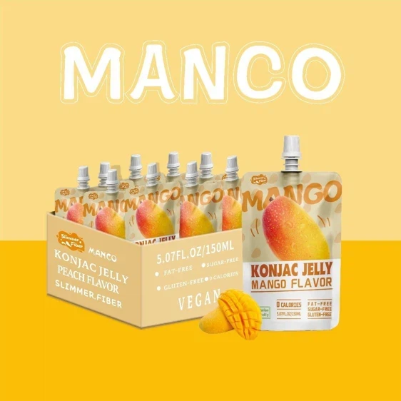 Mango Konjac Jelly Mango Konjac Jelly